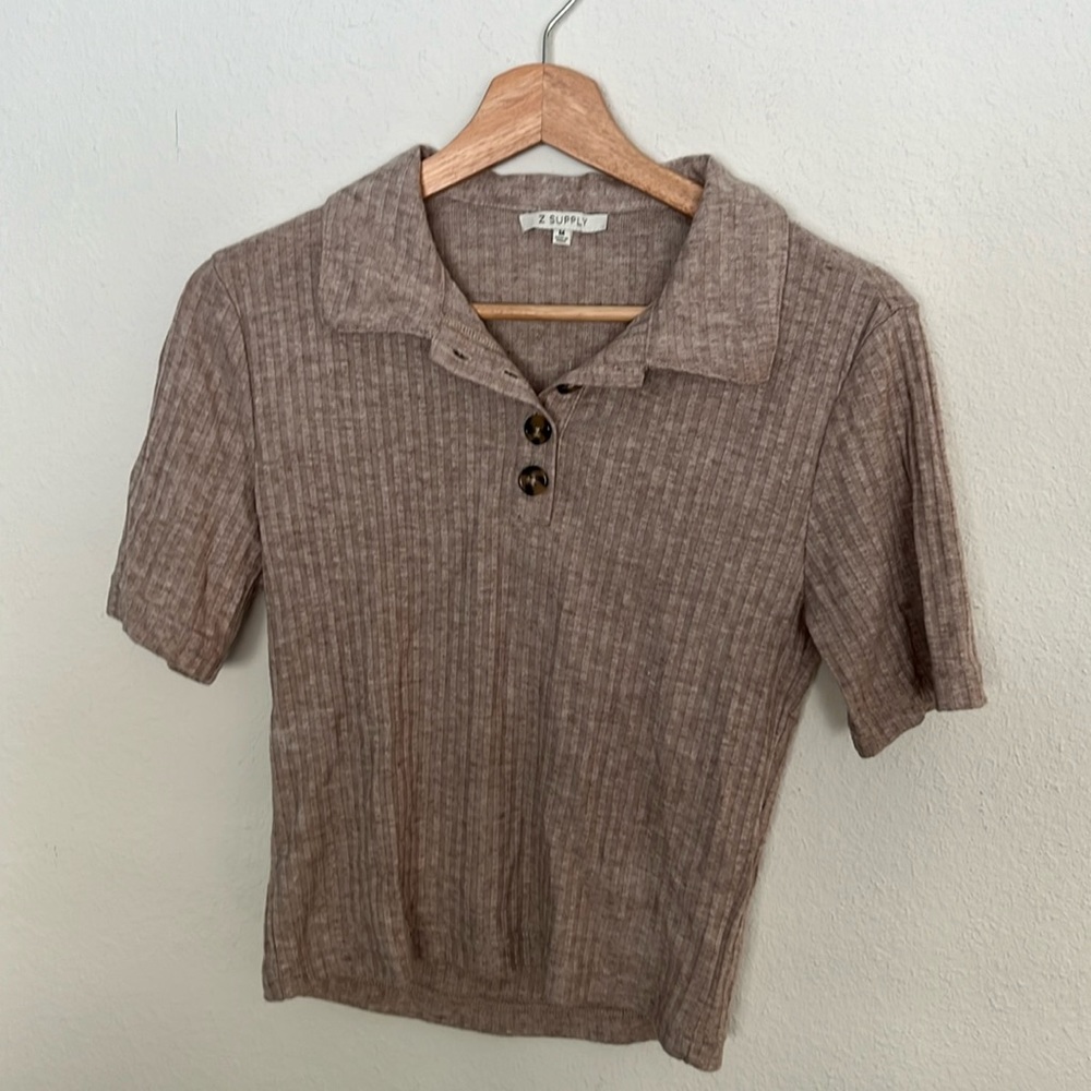 Z Supply collard shirt